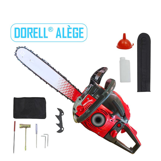BLACK-FRIDAY *PROMO* Super Drujba DORELL® ALEGE RedPower 5250, 4.5CP, 52CC, lama 40 cm , accesorii incluse