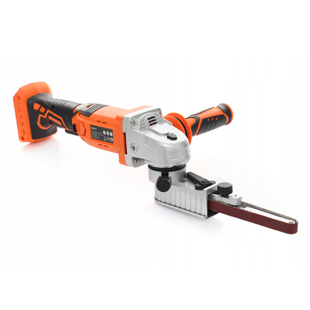 BLACK-FRIDAY Polizor unghiular cu banda Kraft&Dele KD1774, 18V, 8m/s, fara acumulator si incarcator PROSERIES