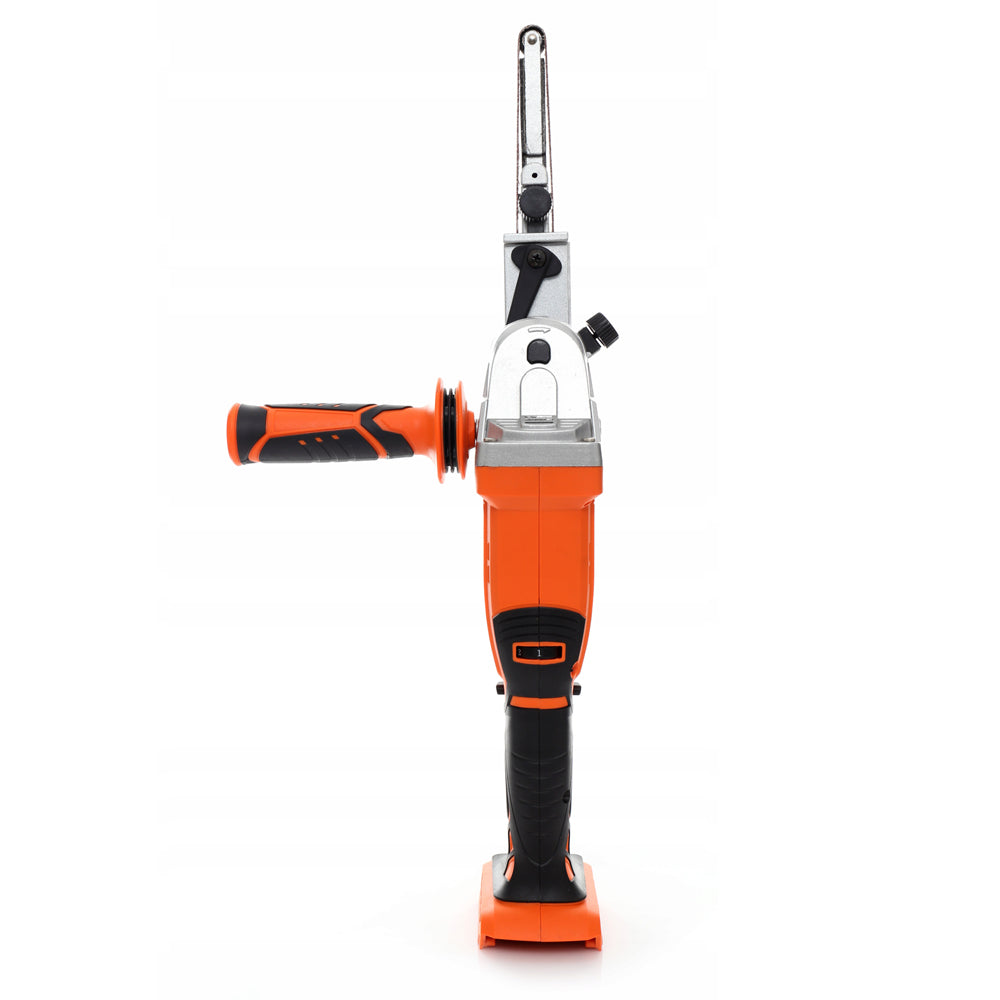 BLACK-FRIDAY Polizor unghiular cu banda Kraft&Dele KD1774, 18V, 8m/s, fara acumulator si incarcator PROSERIES