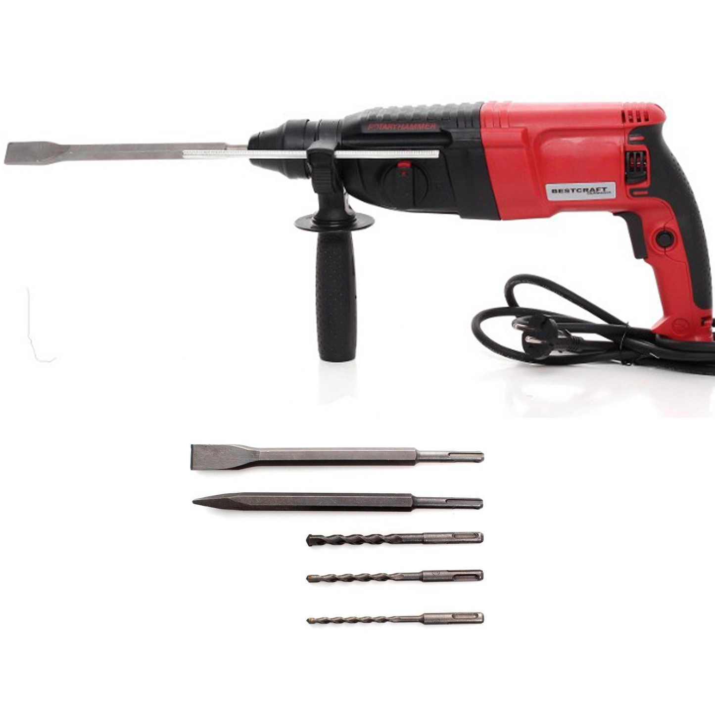 *BLACK-FRIDAY* Rotopercutor Bestcraft EC1510, 2600W, 1300Rpm, Extra Accesorii Incluse