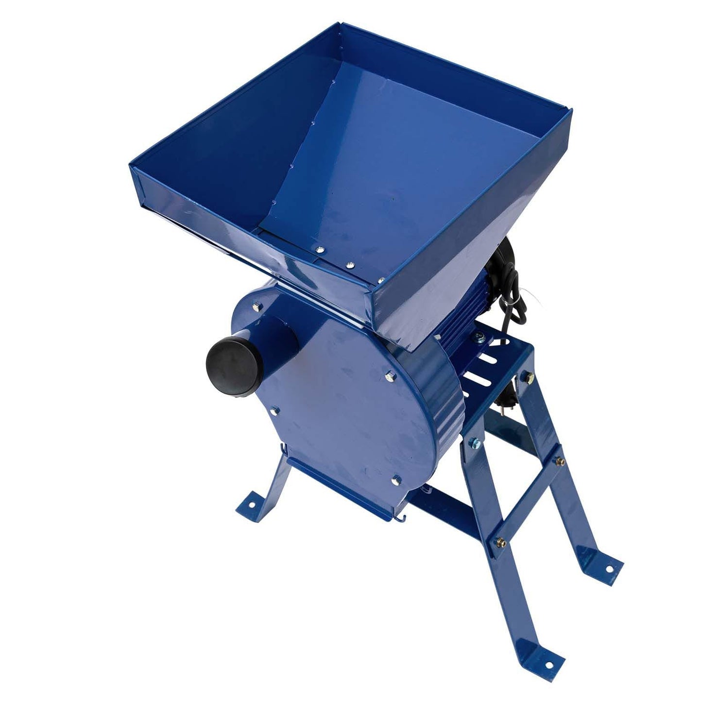 BLACK-FRIDAY Set Moara cereale, stiuleti, lucerna si fructe/legume 4 in 1 , Alpin-ECO, 3KW, + Suport metal