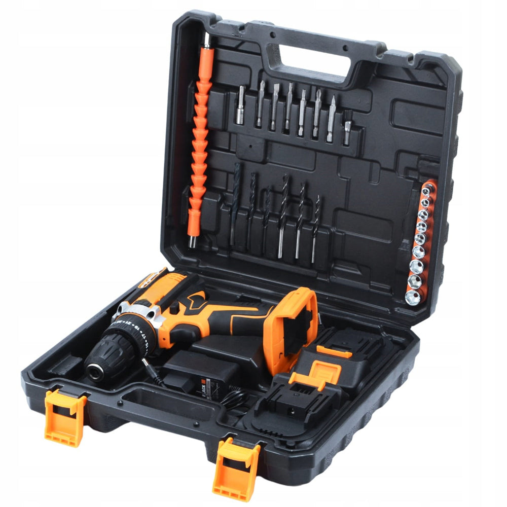 BLACK-FRIDAY Surubelnita electrica cu acumulator PORTONERO BL 12069, 12V, Valiza inclusa