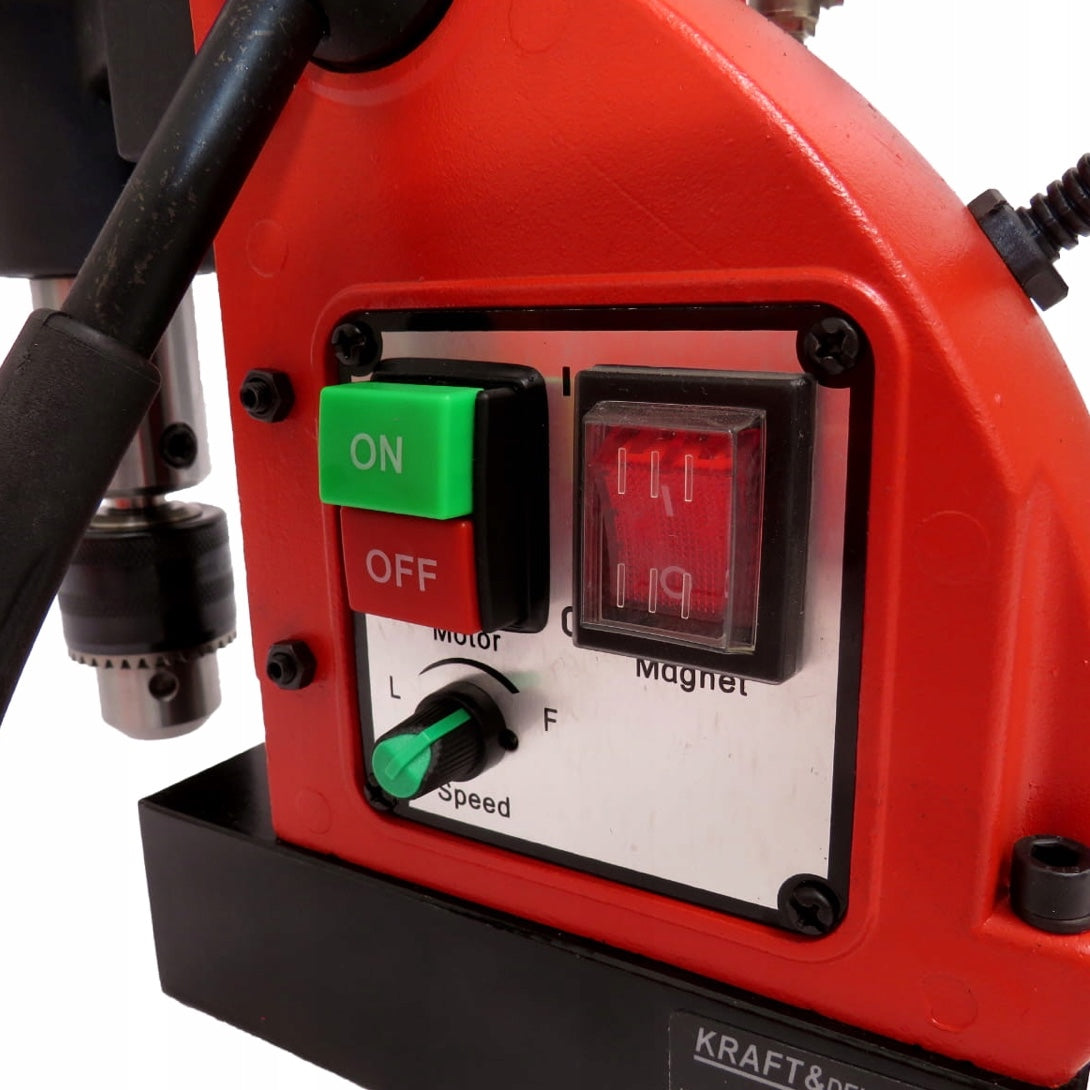 BLACK-FRIDAY Bormasina de banc cu baza magnetica Kraft&Dele KD1381, 2150W, 750RPM, mandrina 13mm