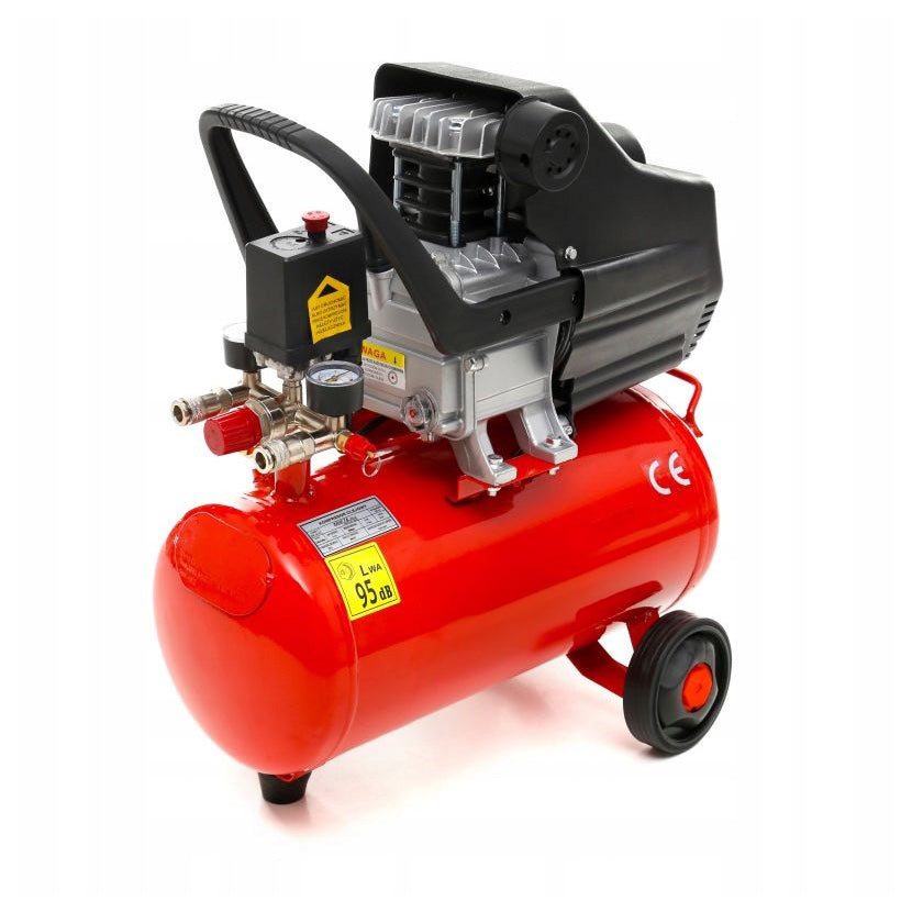 *BLACK-FRIDAY* Compresor aer VOKNER 400, 24L, 3.8CP, 8Bar, 205/min, profesional