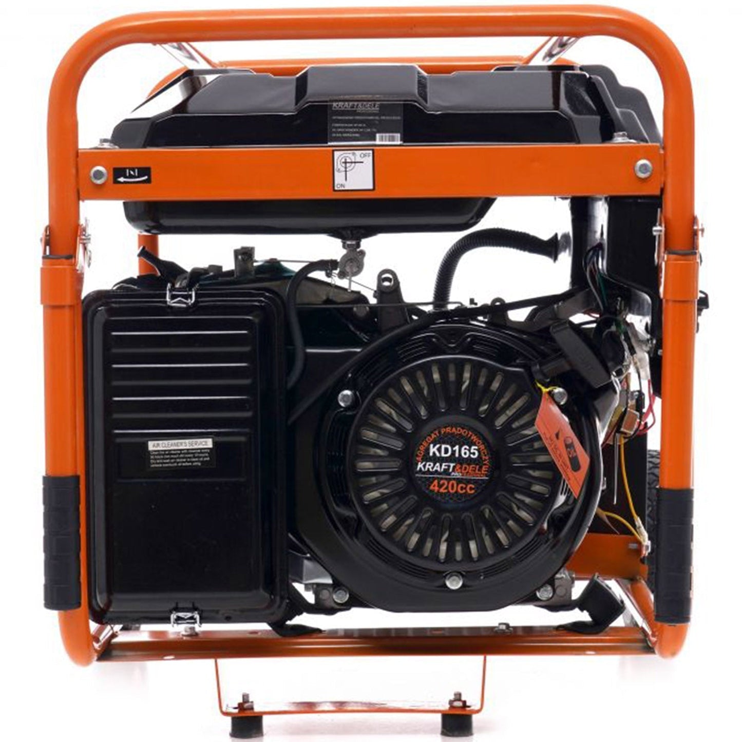 Generator curent Kraft&Dele KD165 5500W, 380V, 15CP, 4 timpi