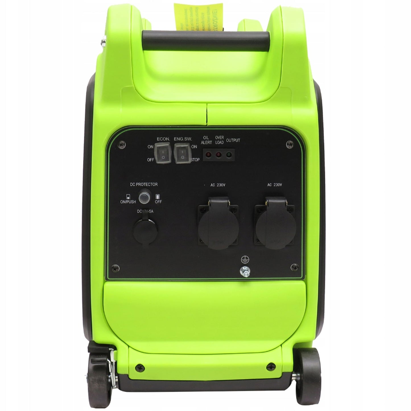 *BLACK-FRIDAY* Generator curent silentios profesional Kraft&Dele KD681, 230V, stabilizator tensiune AVR , roti transport
