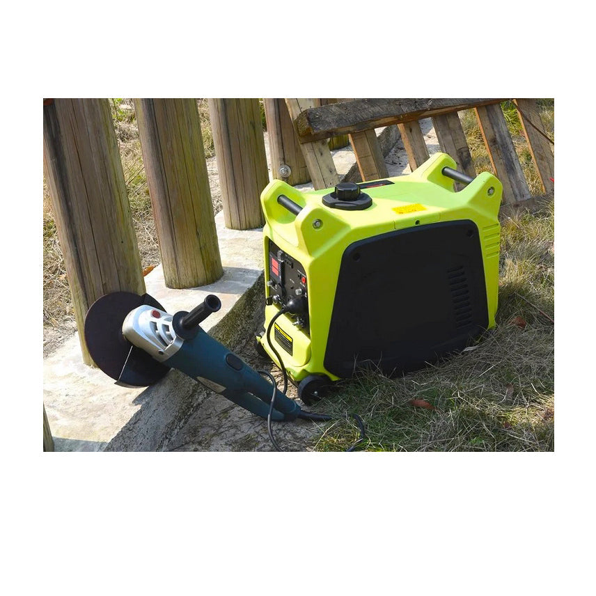 *BLACK-FRIDAY* Generator curent silentios profesional Kraft&Dele KD681, 230V, stabilizator tensiune AVR , roti transport