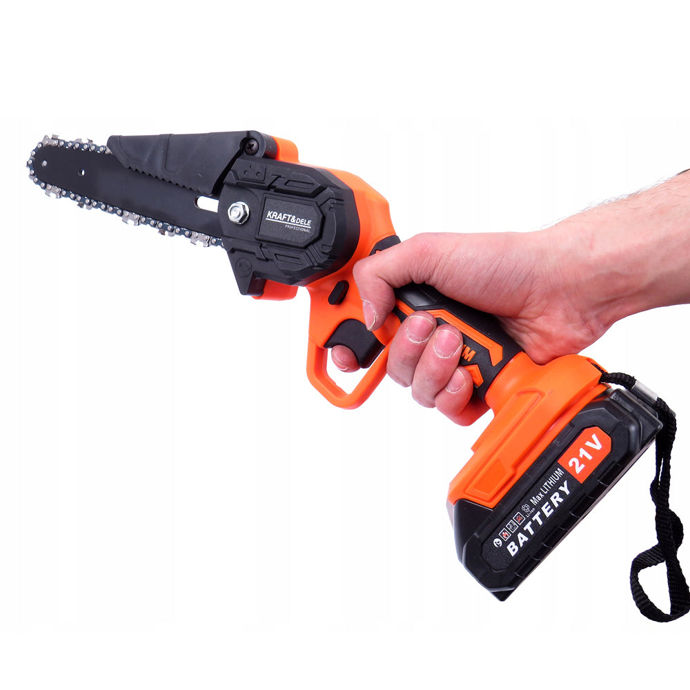 BLACK-FRIDAY Mini drujba cu acumulator KRAFTSON % Import Polonia % 10626, 21V, cu 2 acumulatori 1500mAh, Valiza inclusa