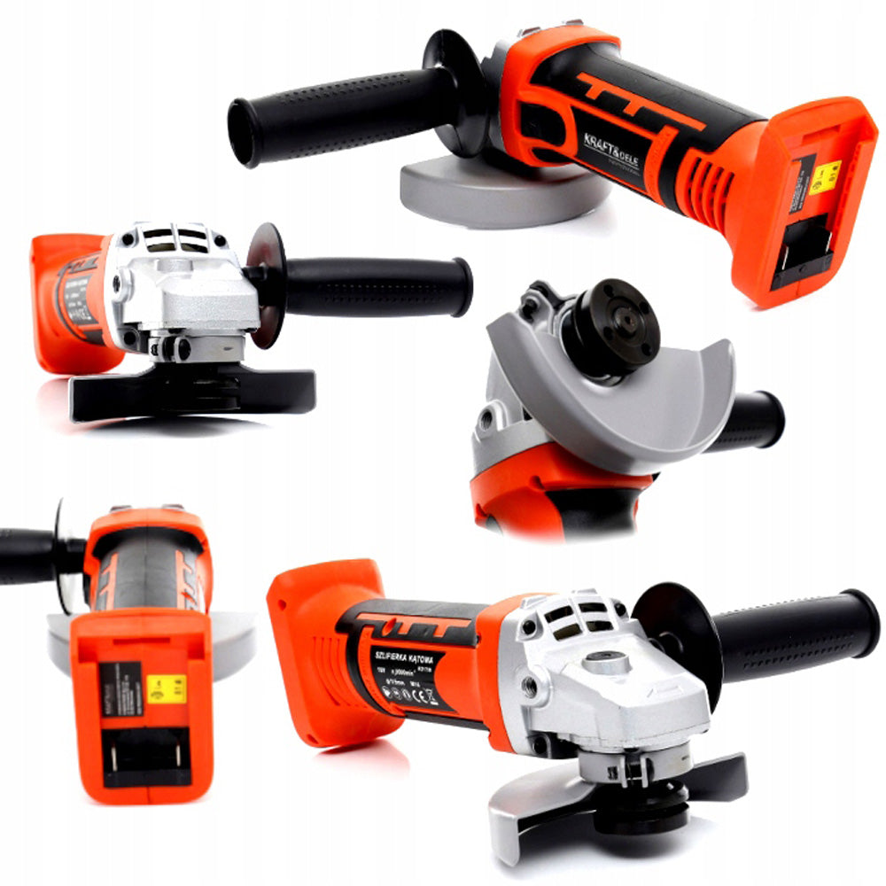 BLACK-is-BACK Polizor unghiular / Flex cu acumulator Kraft&Dele KD1758, 18V, 8000rpm, fara acumulator si incarcator X-Series
