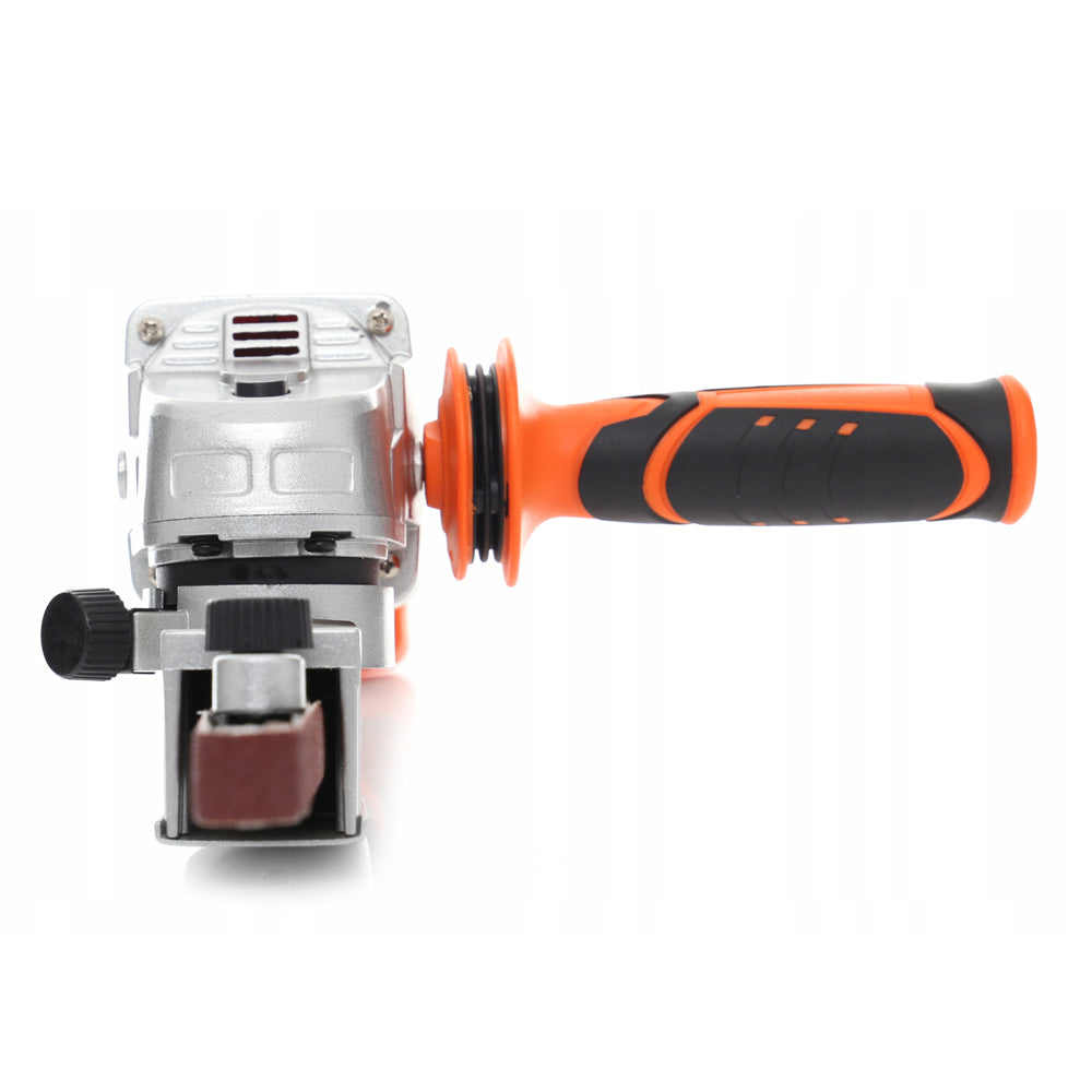 BLACK-is-BACK Polizor unghiular cu banda Kraft&Dele KD1774, 18V, 8m/s, fara acumulator si incarcator PROSERIES