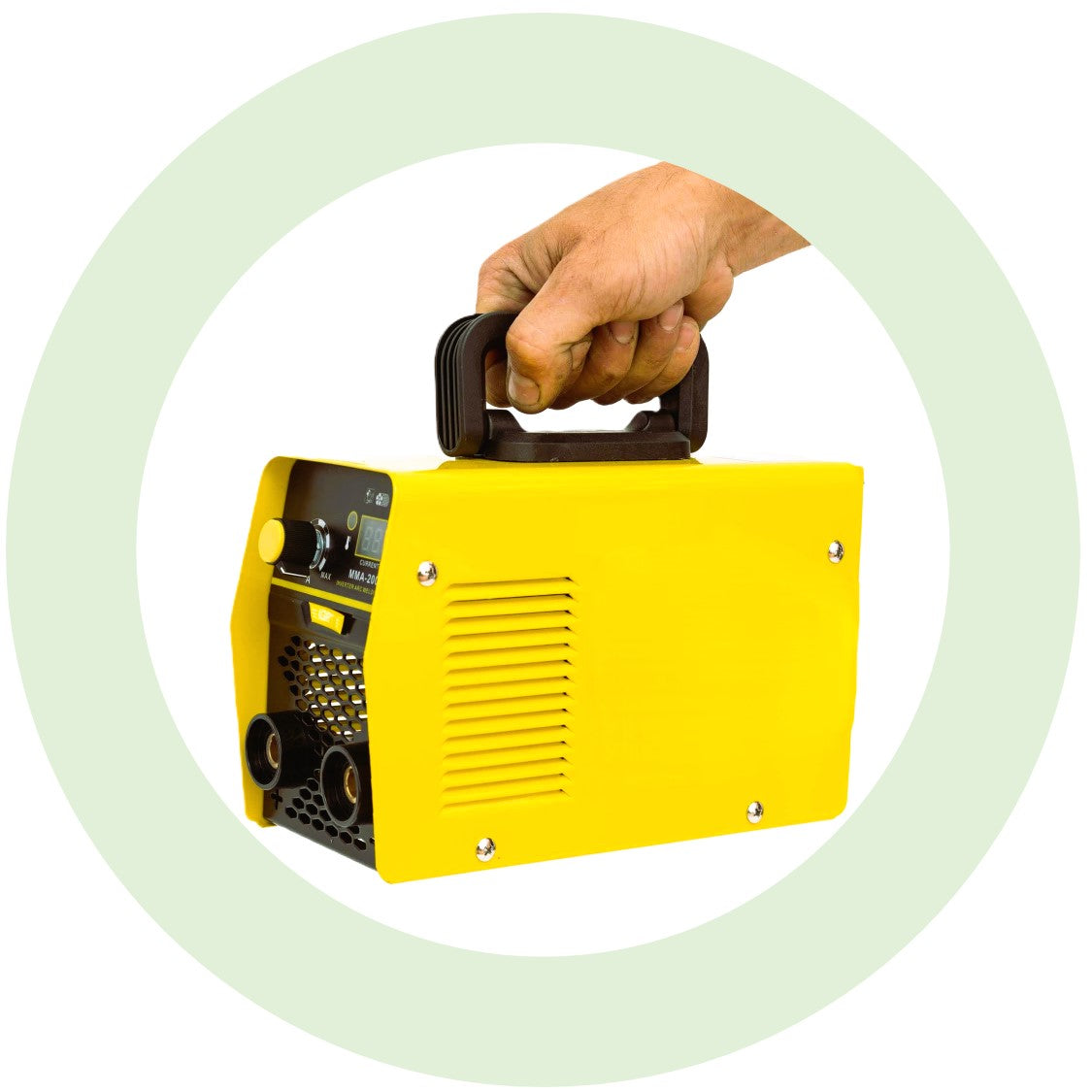 Aparat sudura WeldEXPERT 200A, MMA GP-Yellow, Accesorii Incluse-1