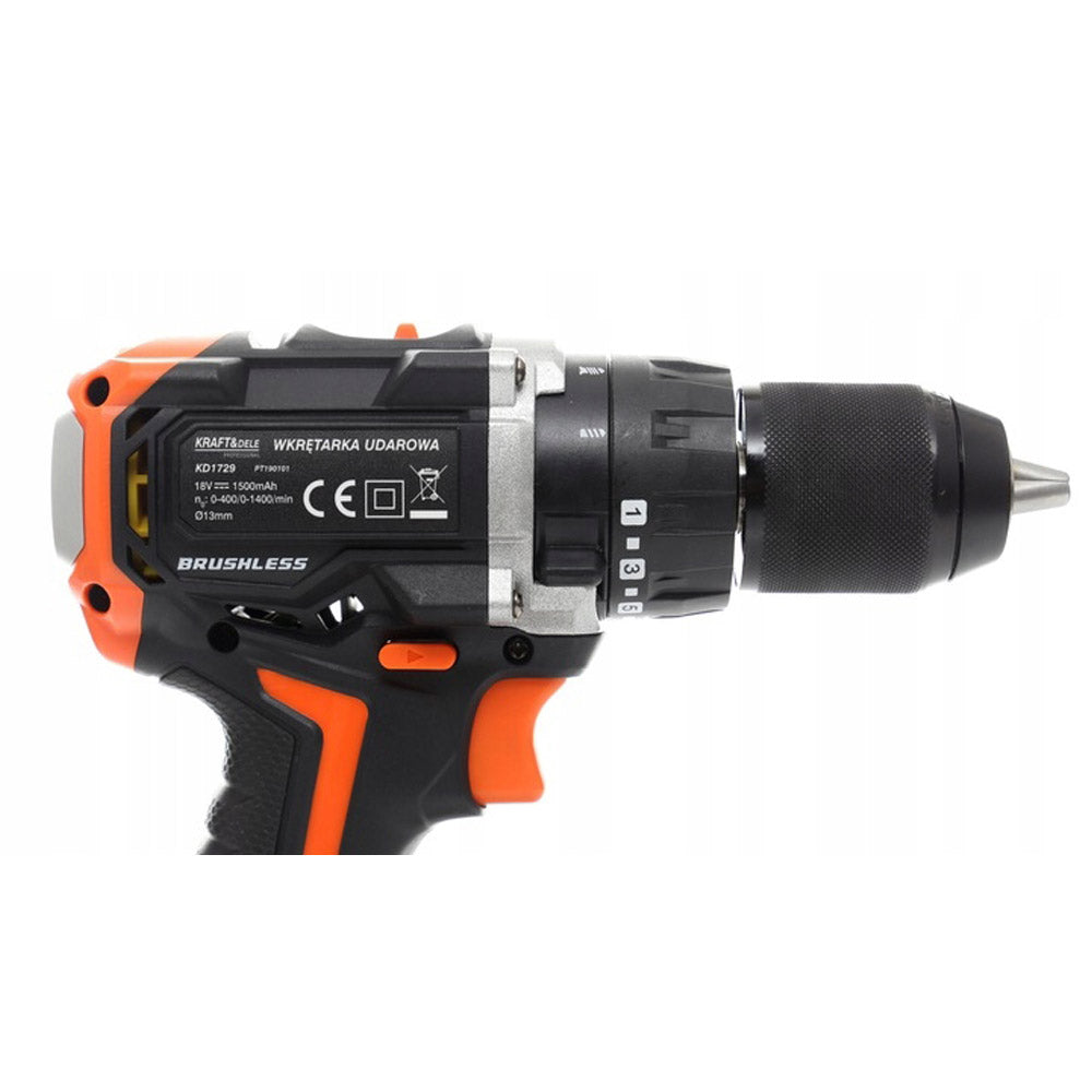 BLACK-is-BACK Surubelnita electrica KRAFTSON % Import Polonia % 1729, 18V, 2100RPM