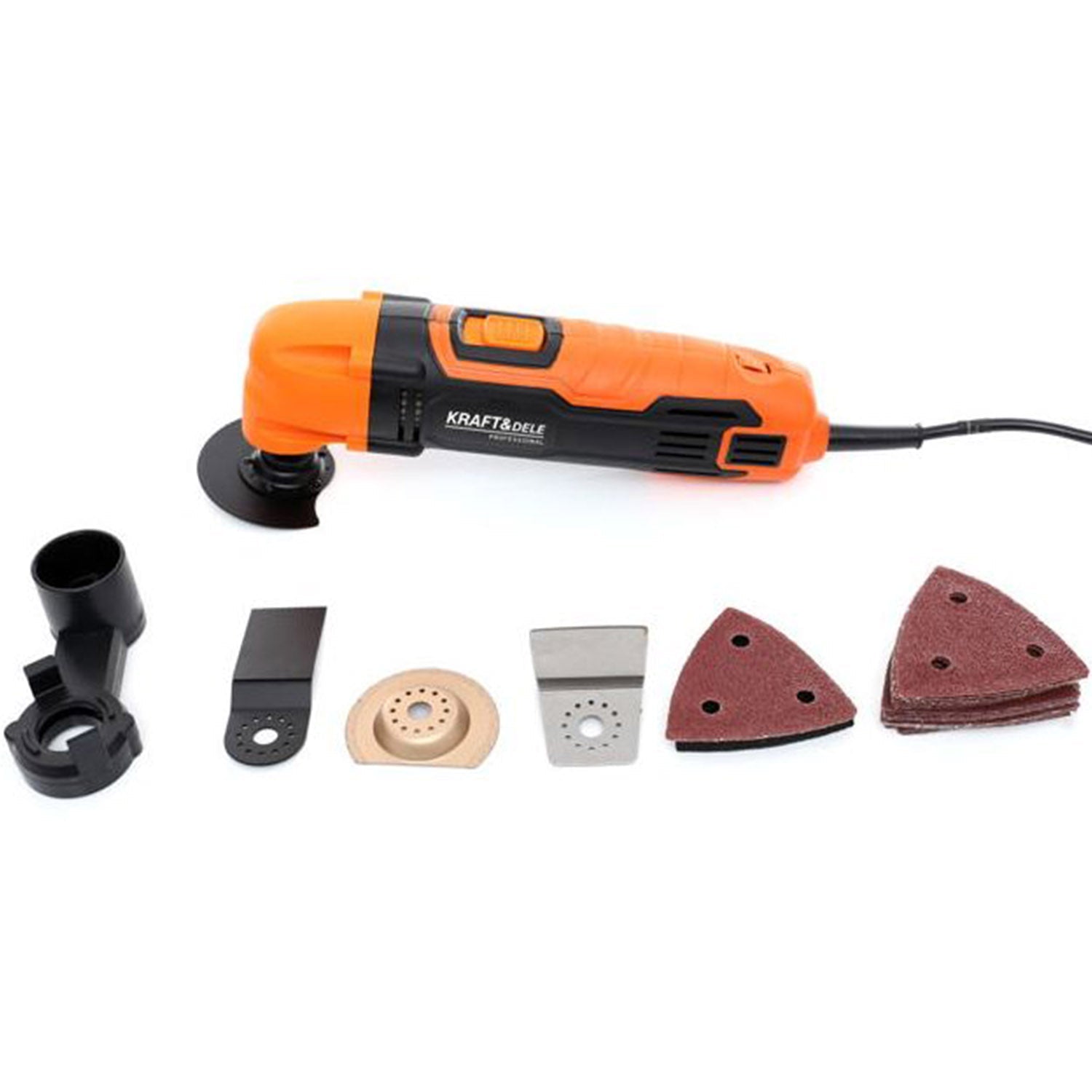 Unealta multifunctionala pe acumulator Li-Ion Kraft&Dele KD1672, 1300W, 21000RPM