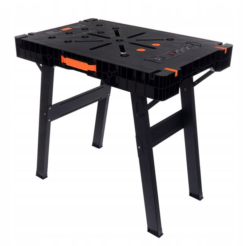 Masa de lucru pliabila cu prize POLSKI K10746, sarcina maxima 500kg-1