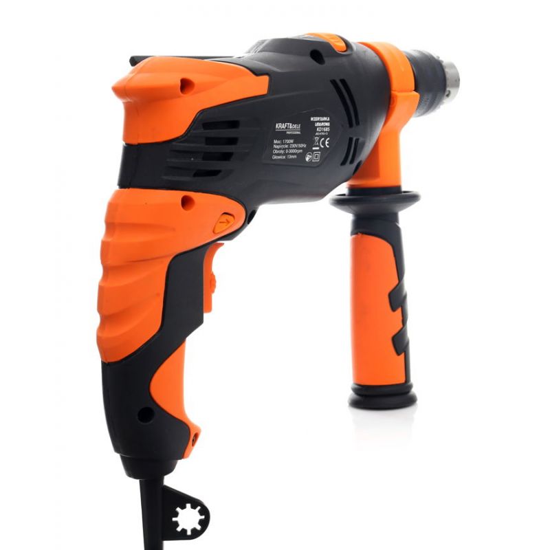 Bormasina cu percutie 1700W, 3000RPM, mandrina pana la 13mm, POLSKI K1685, Poza8