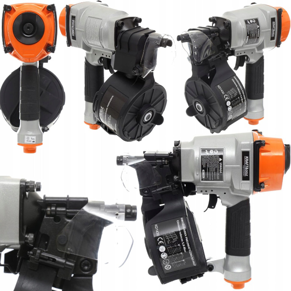 Capsator pneumatic pentru cu paleti KRAFTSON % Import Polonia % 1430, diametru 2.1-2.3mm
