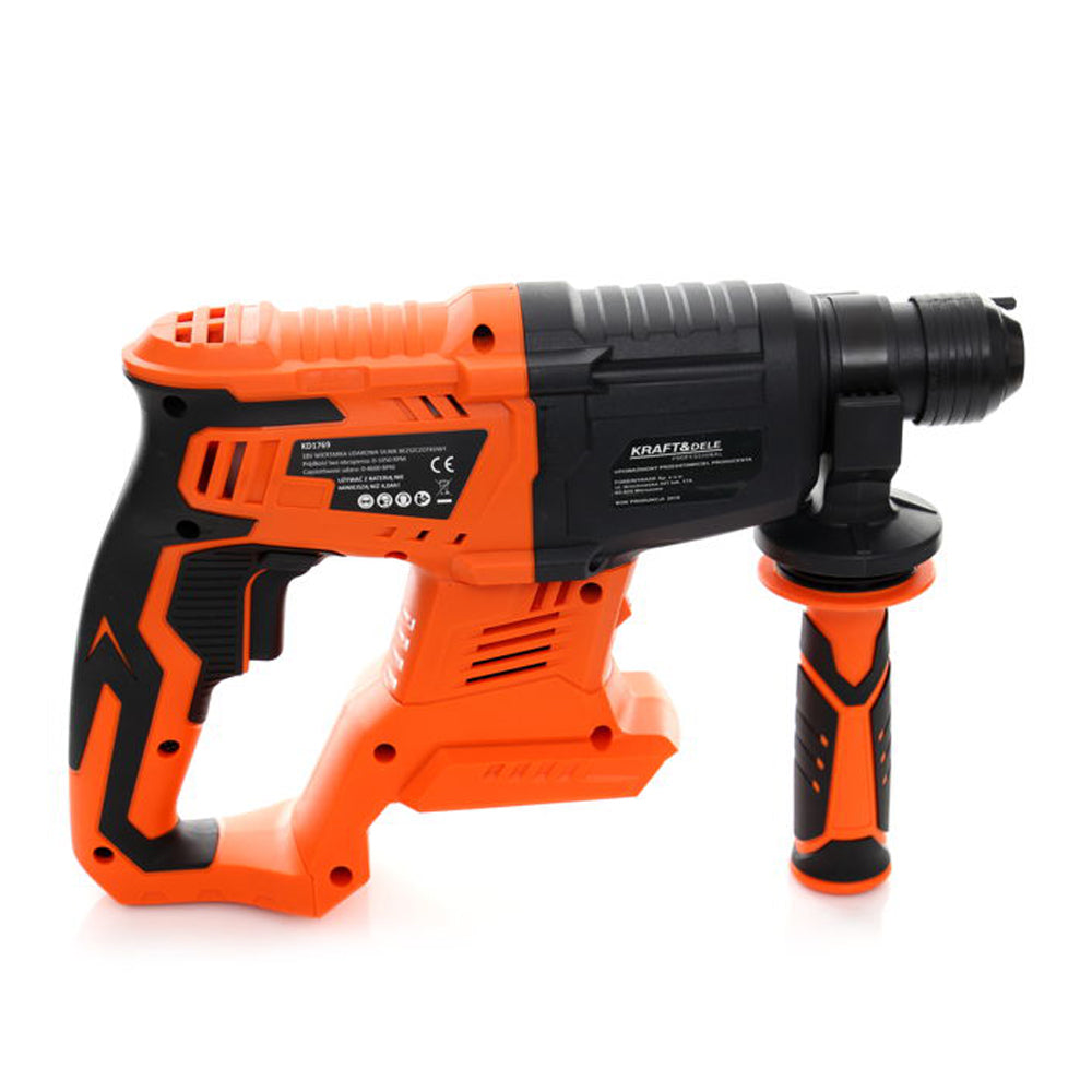Ciocan rotopercutor KRAFTSON % Import Polonia % 1769, 1050RPM, 4600BPM, fara acumulator si incarcator (PROSERIES)