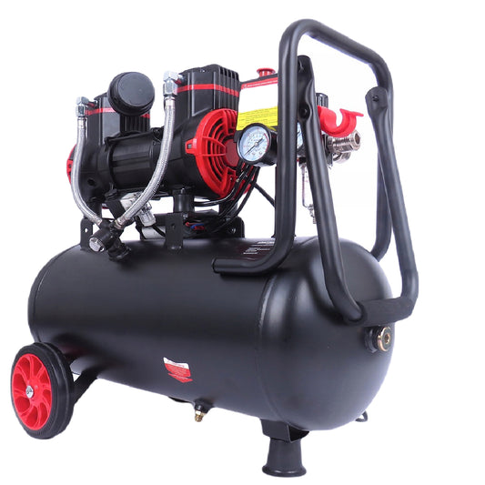 Compresor aer fara ulei Kraft&Dele KD1390, 24L, 230V, 1300W, 8Bar, 220L/min, silentios