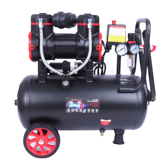 Compresor aer fara ulei Kraft&Dele KD1391, 50L, 230V, 1500W, 8Bar, 290L/min, silentios