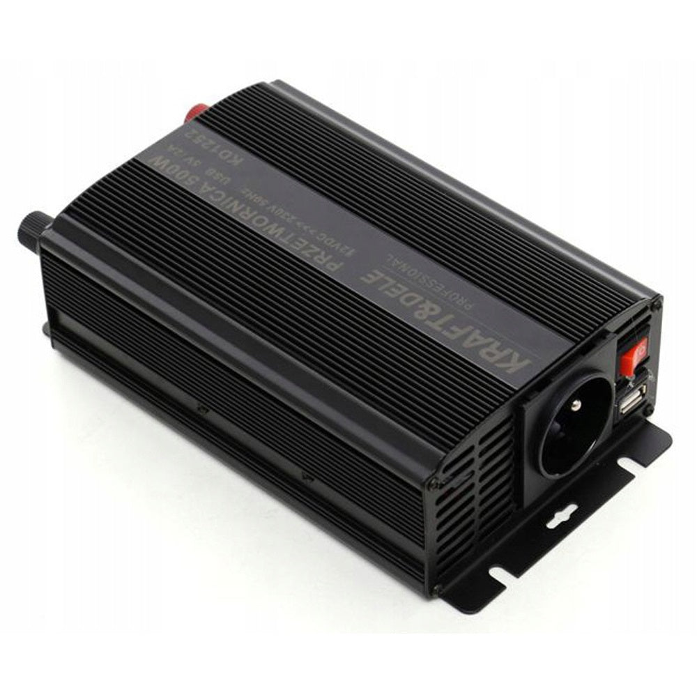 Convertor pentru curent auto KRAFTSON % Import Polonia % 1252, 12V, 220V