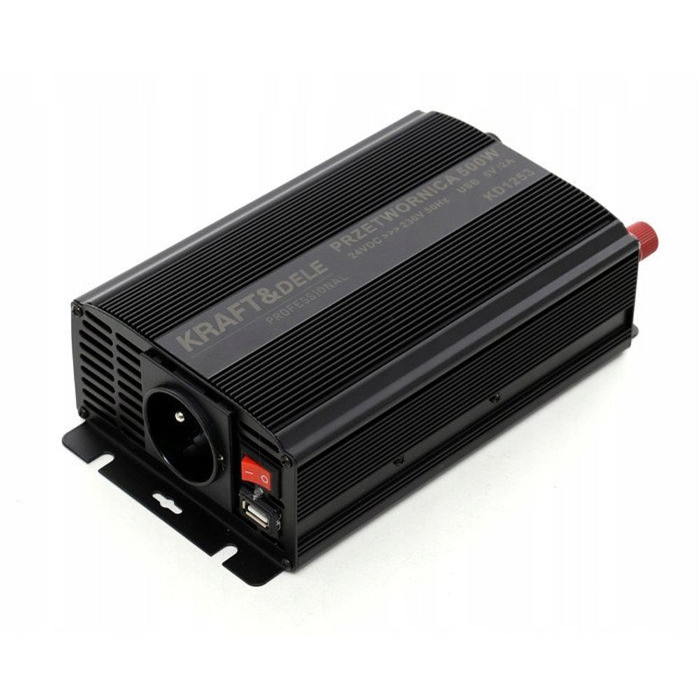 Convertor pentru curent auto KRAFTSON % Import Polonia % 1252, 12V, 220V