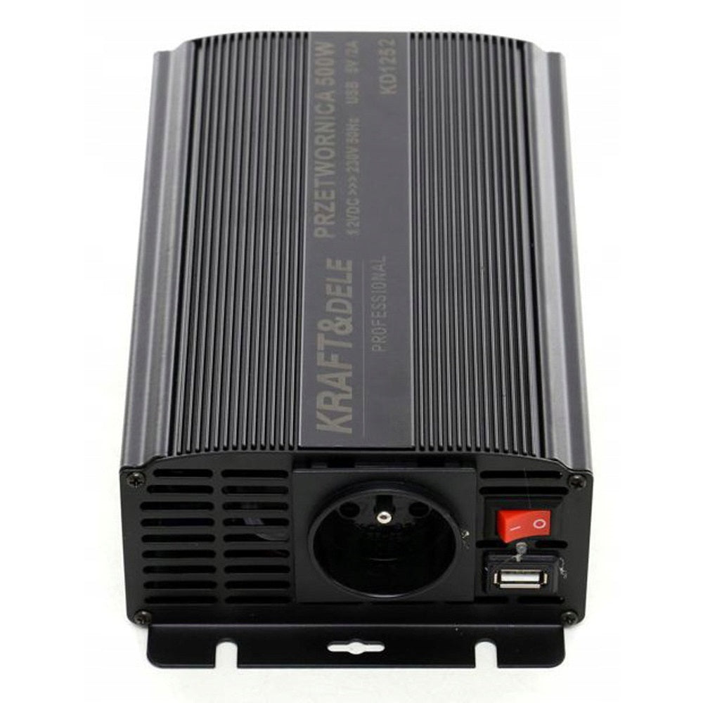 Convertor pentru curent auto KRAFTSON % Import Polonia % 1252, 12V, 220V