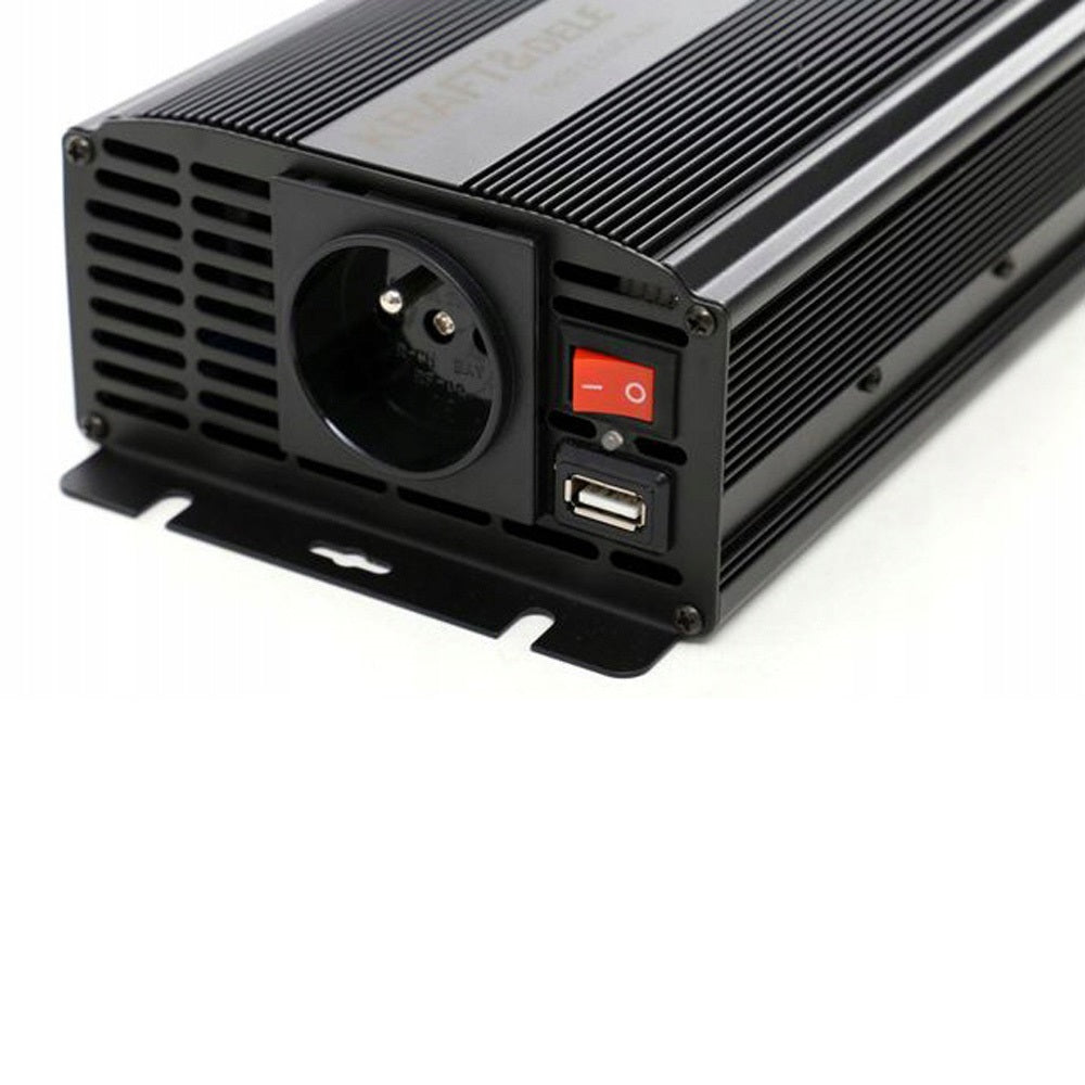 Convertor pentru curent auto KRAFTSON % Import Polonia % 1252, 12V, 220V