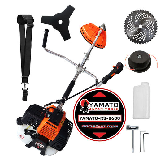 Cositoare RS-8600 Multifunctionala YAMATO® Japan Tools, 6.3CP RACING EDITION, OrangeBLACK, accesorii si Discuri