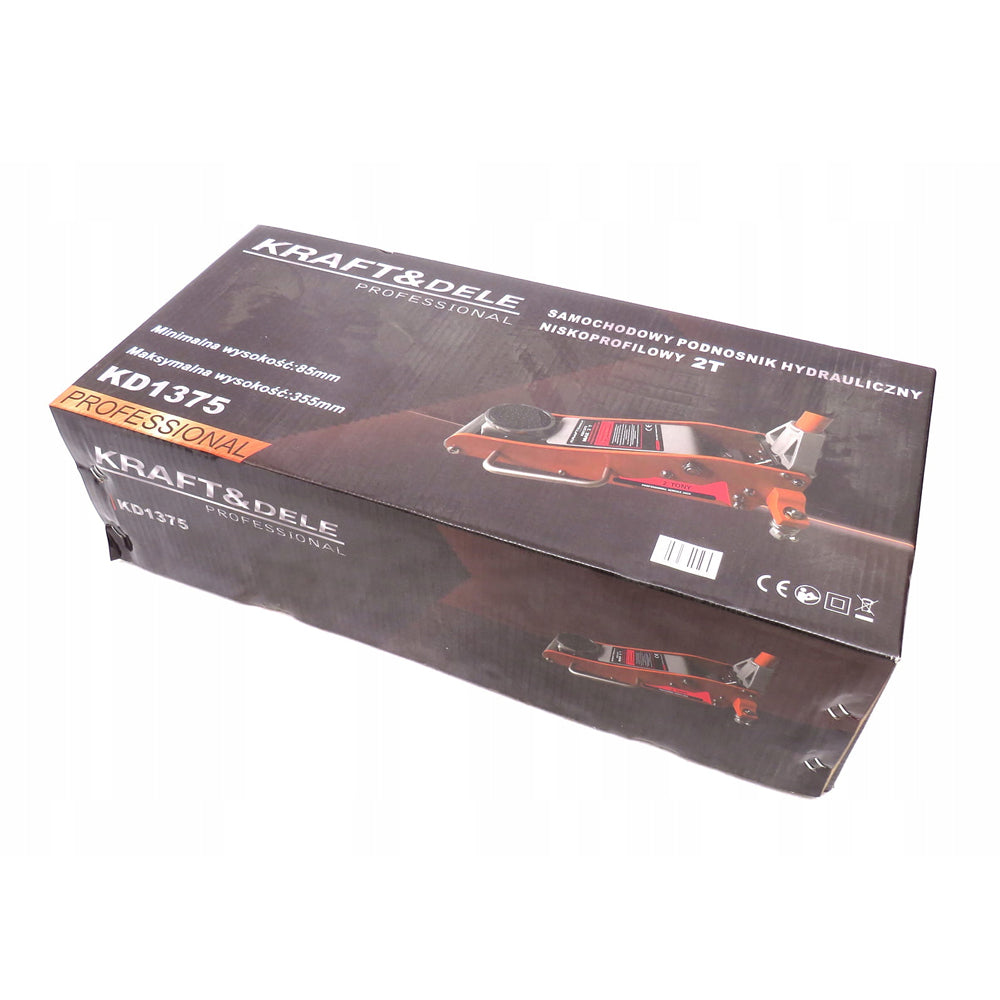 Cric hidraulic KRAFTSON % Import Polonia % 1375, 2 tone, 85-355mm