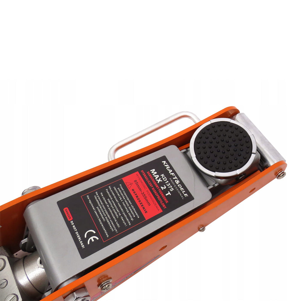 Cric hidraulic KRAFTSON % Import Polonia % 1375, 2 tone, 85-355mm