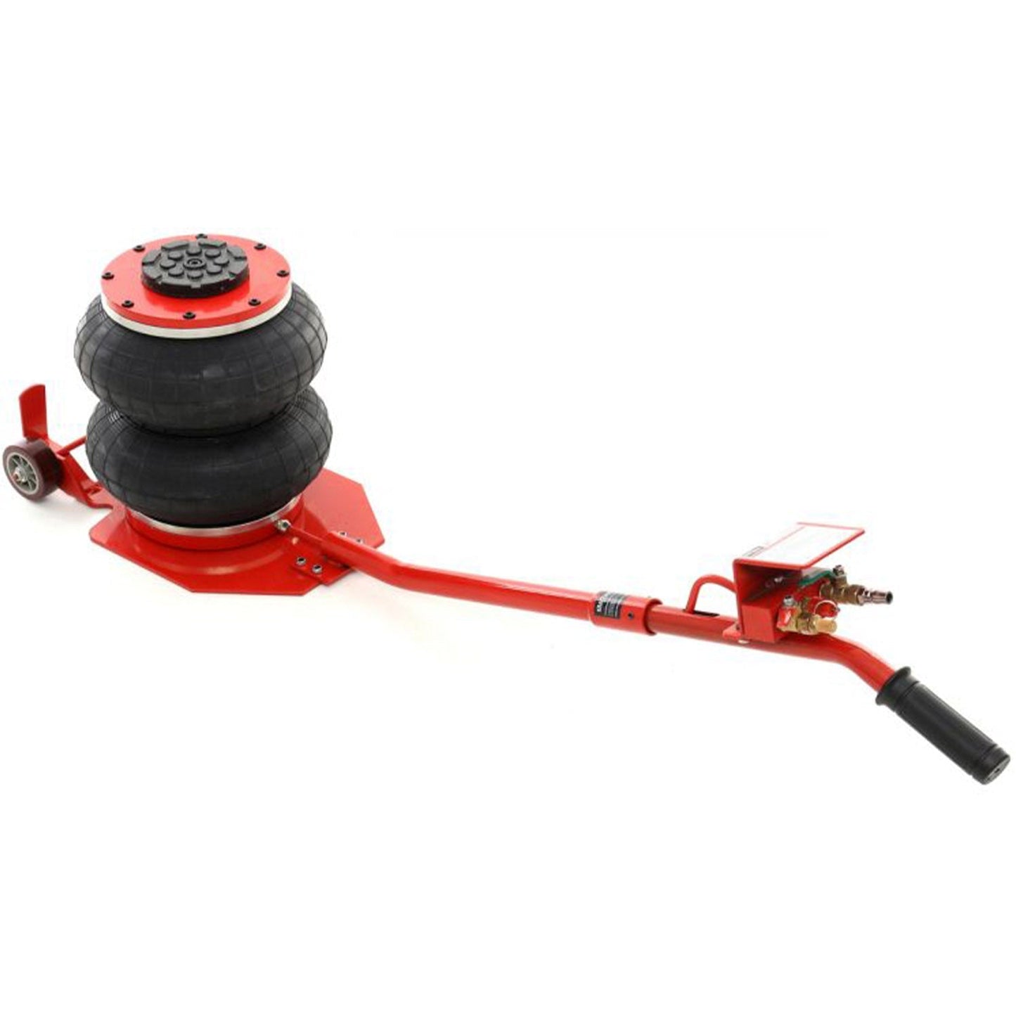 Cric hidraulic pneumatic cu perna de aer Kraft&Dele KD368, 2T