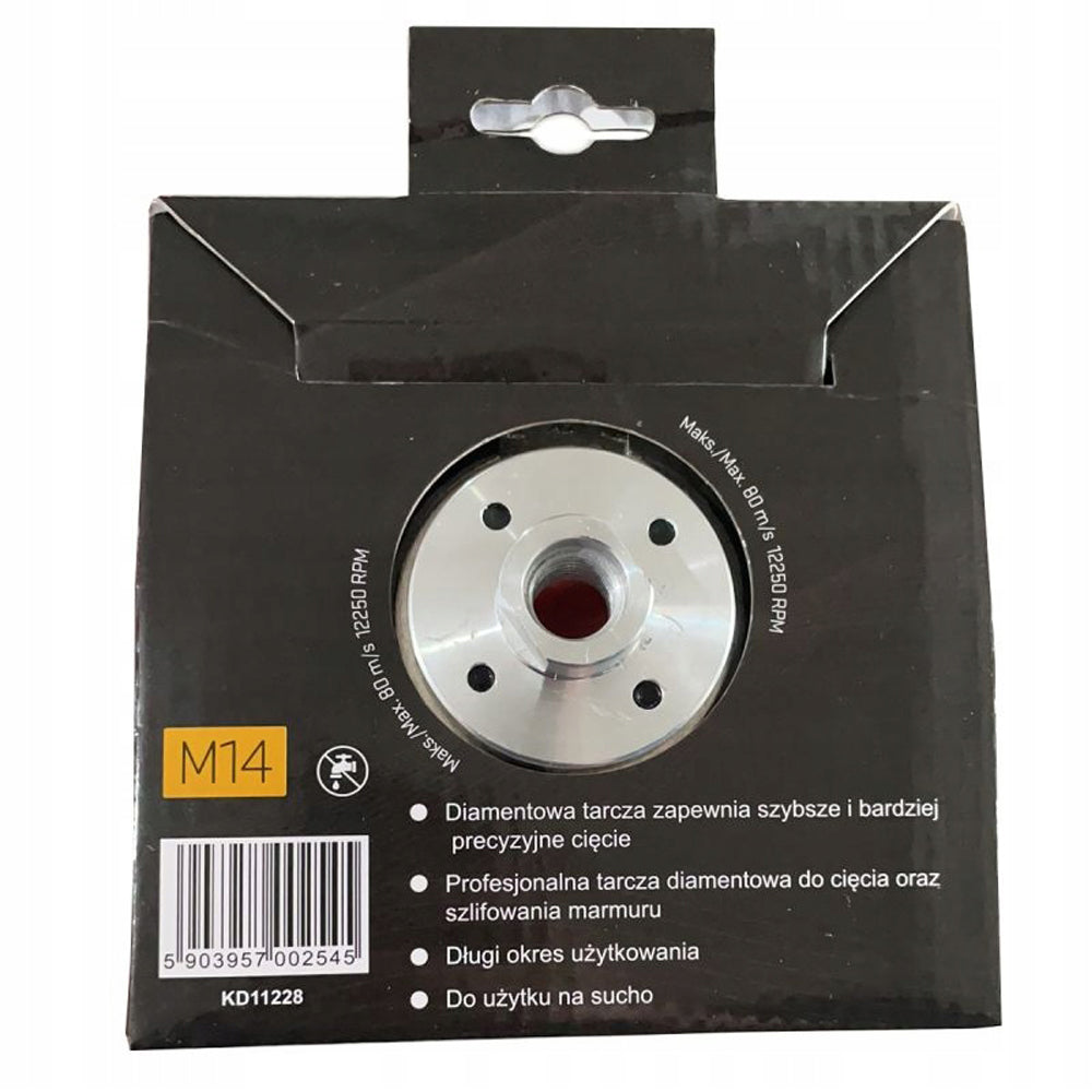 Disc slefuire diamantat pentru muchii ascutite marmura, granit, placi ceramice, Diametru 125mm, POLSKI K11228, Poza5