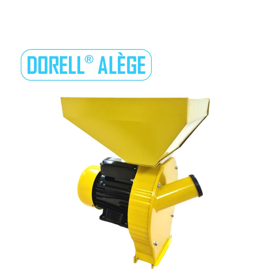 Moara Porumb si Cereale DORELL® ALEGE, cu ciocanele, 3.9KW, site 2-3-4-5 mm incluse + Suport