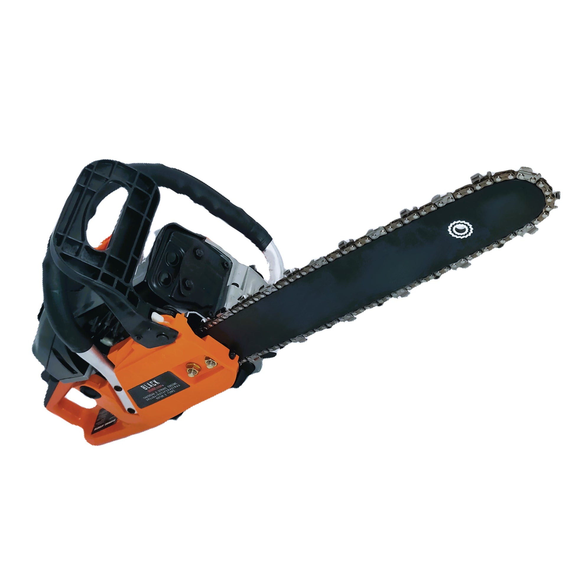 SEZONUL-OFERTELOR *BuzZ* Pret B2B pentru Retail - Drujba BESTIA NEAGRA, 4.4kW, lama 40cm, 52cc, gheara si accesorii incluse, BlackOrange