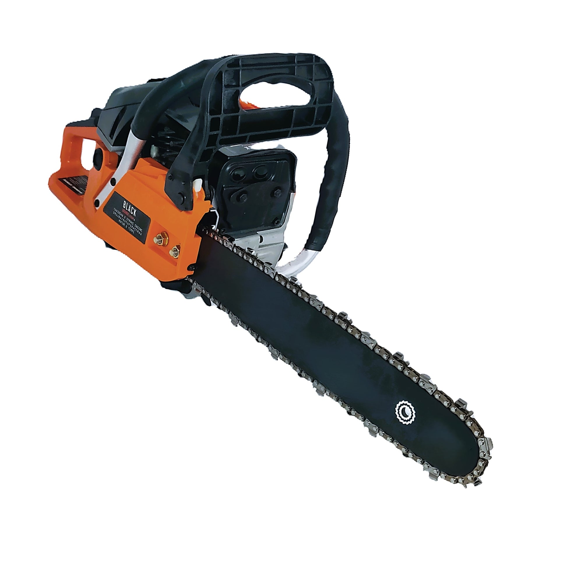 SEZONUL-OFERTELOR *BuzZ* Pret B2B pentru Retail - Drujba BESTIA NEAGRA, 4.4kW, lama 40cm, 52cc, gheara si accesorii incluse, BlackOrange