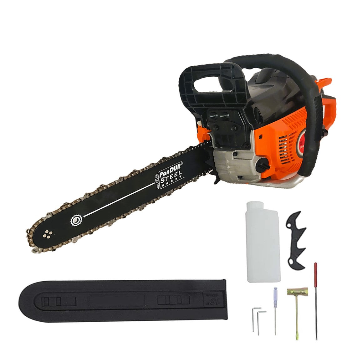 VARA-OFERTELOR *BuzZ* Drujba WOLFSTAR GTO, 4.4kW, 52CC, lama 40cm, protectie plastic pentru lama