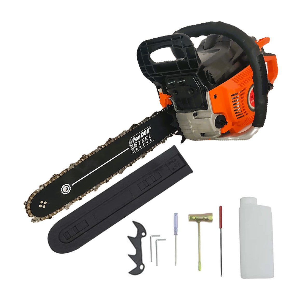 VARA-OFERTELOR *BuzZ* Drujba WOLFSTAR GTO, 4.4kW, 52CC, lama 40cm, protectie plastic pentru lama