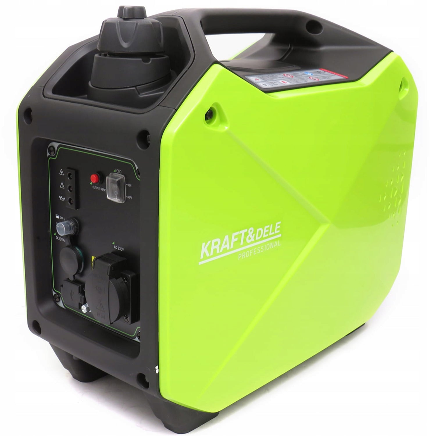 Generator curent electric silentios, monofazic, pana la 2100W, stabilizator tensiune (AVR), POLSKI K684, Poza13