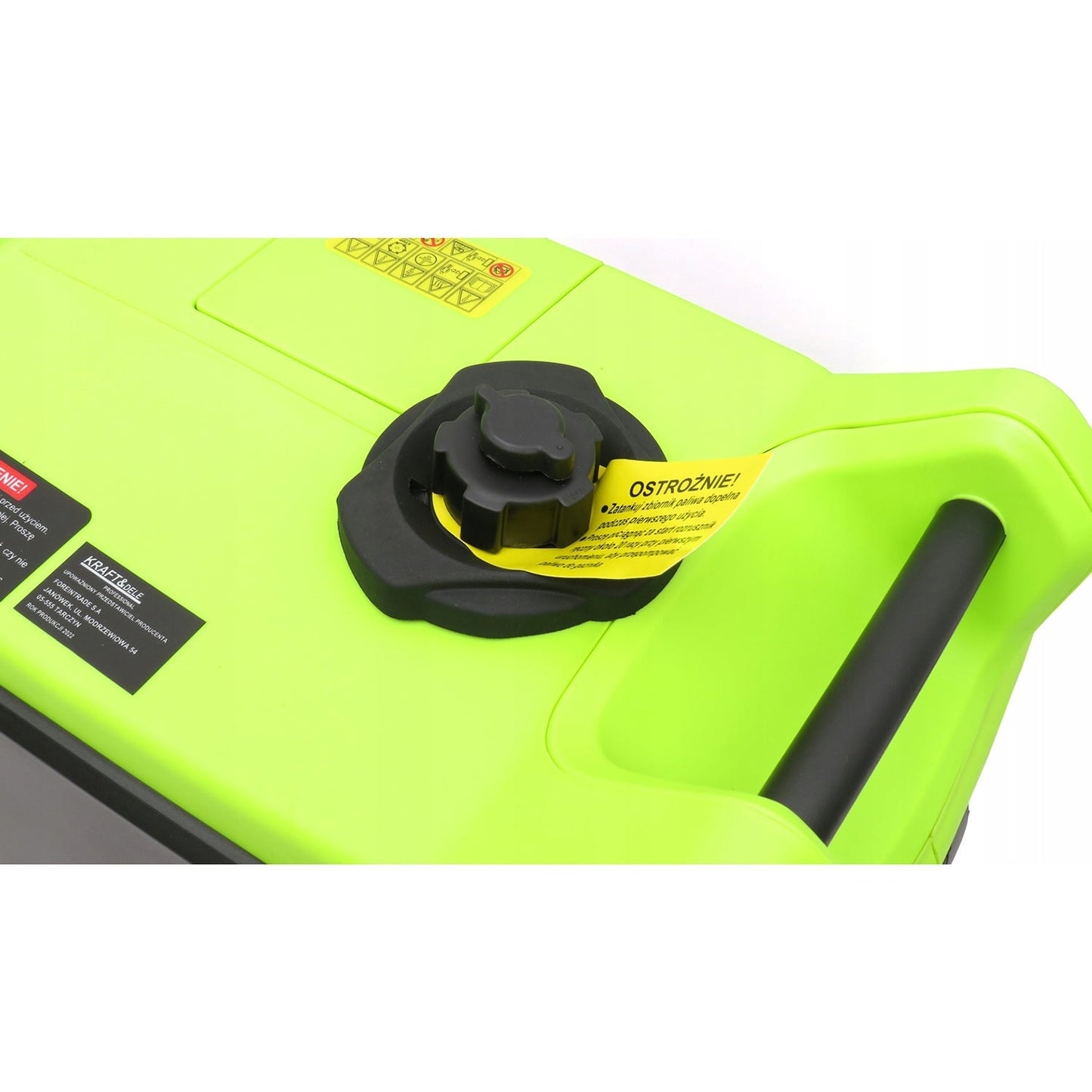 BLACK-FRIDAY Generator curent silentios profesional Kraft&Dele KD681, 230V, stabilizator tensiune AVR , roti transport