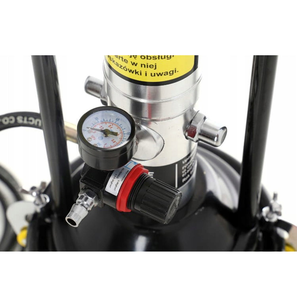 Gresor pneumatic KRAFTSON % Import Polonia % 1443, capacitate 12l, 400mPa, profesional, pentru vaselina, unsori