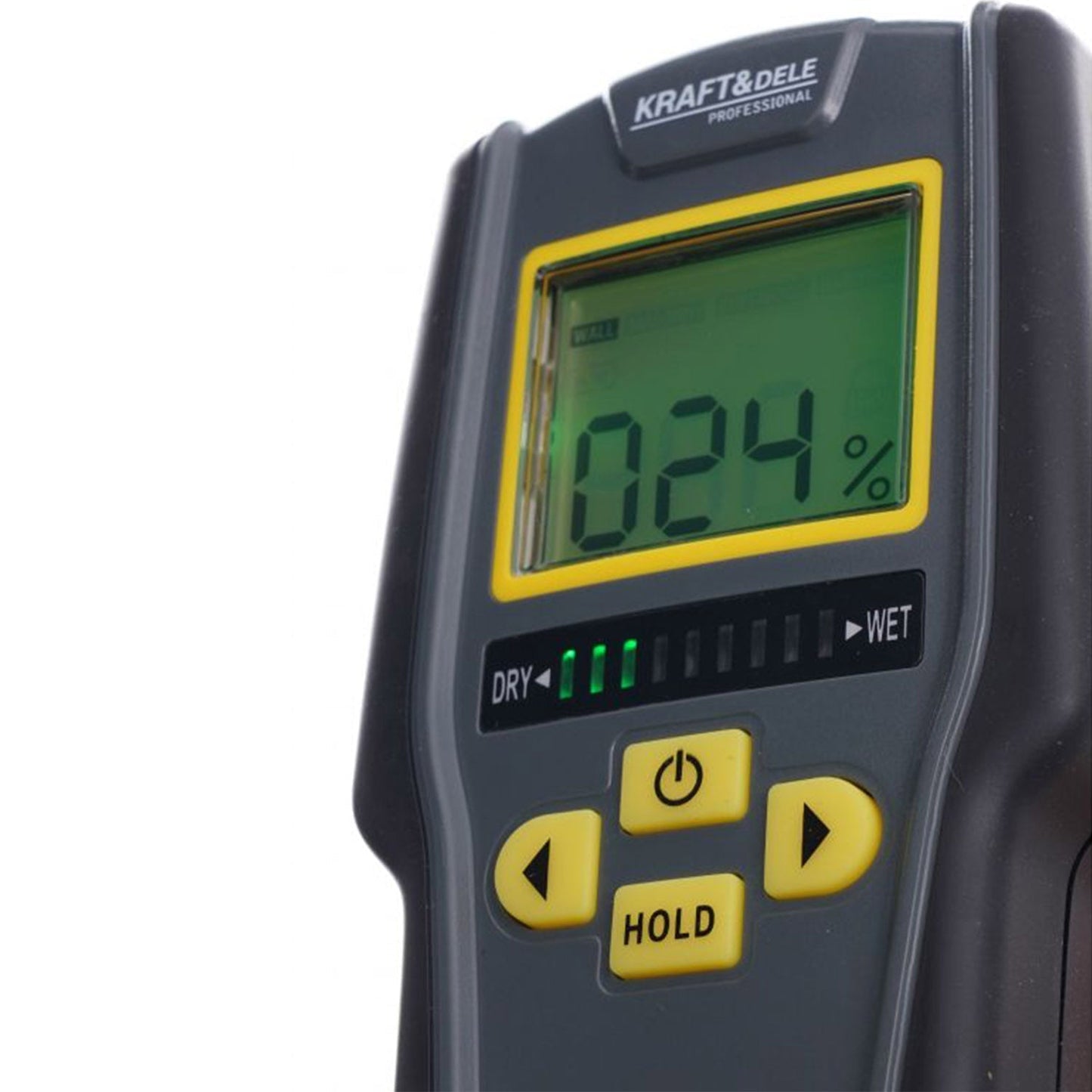 Aparat digital de masurat umiditatea Kraft&Dele KD11406, husa protectie inclusa