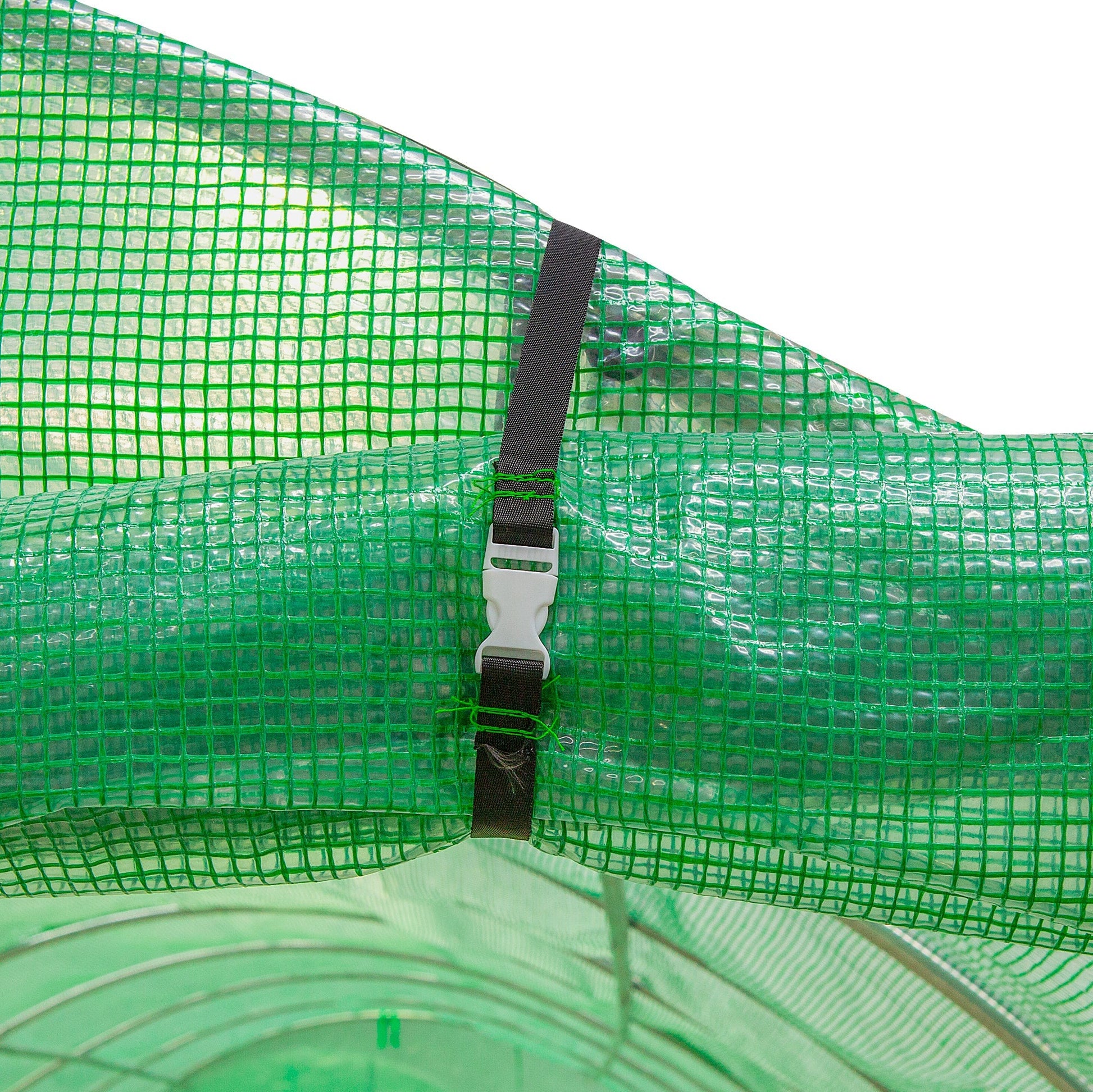 Solar gradina premium Liderman, 200x200x200cm, folie PE 180gr armata si anti UV, structura otel zincat 25mmx1mm, sera cu suprafata 4m2