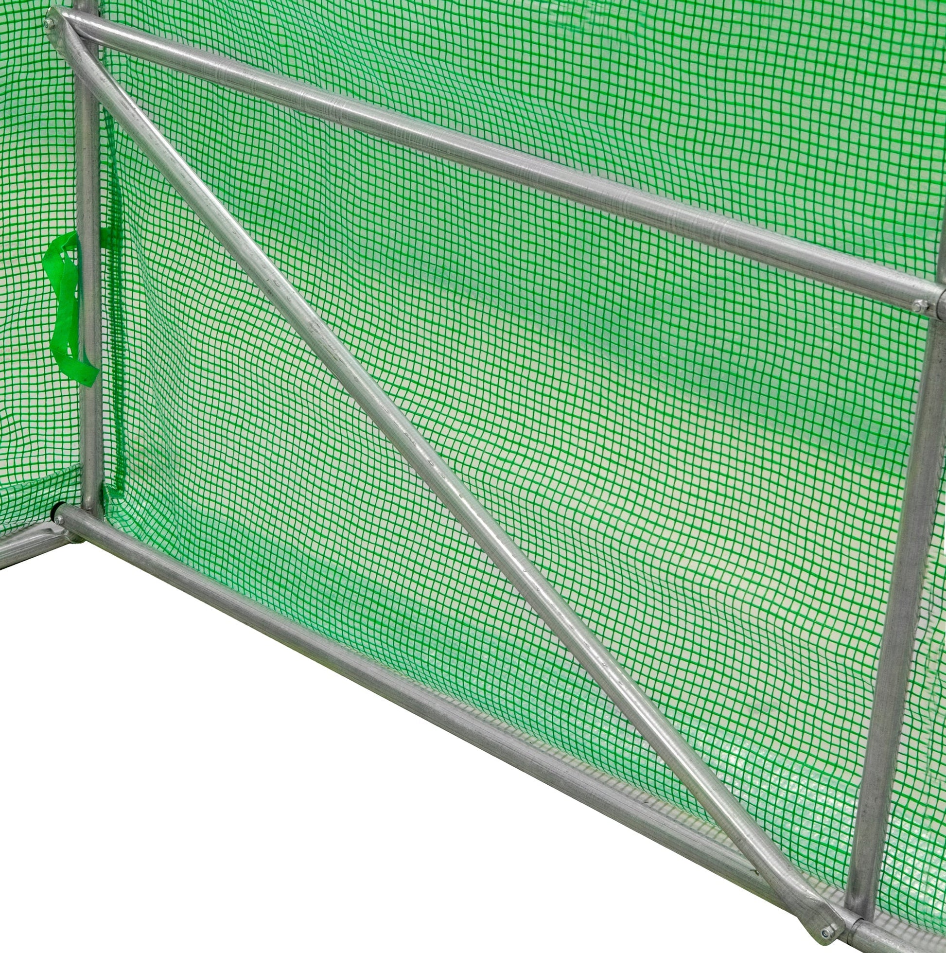 Solar gradina premium Liderman, 200x200x200cm, folie PE 180gr armata si anti UV, structura otel zincat 25mmx1mm, sera cu suprafata 4m2