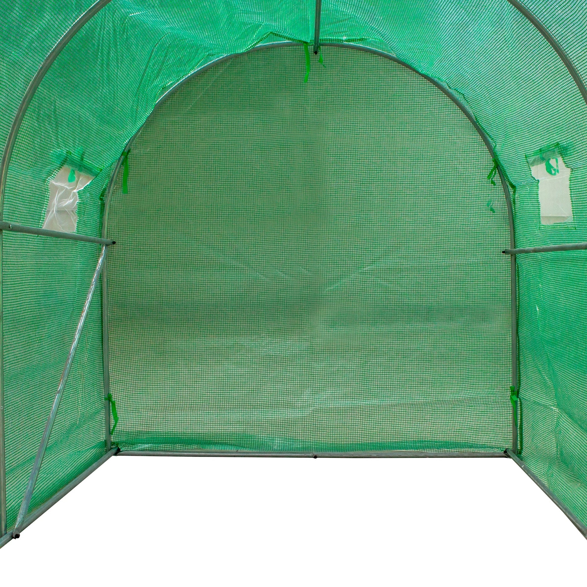 Solar gradina premium Liderman, 200x200x200cm, folie PE 180gr armata si anti UV, structura otel zincat 25mmx1mm, sera cu suprafata 4m2