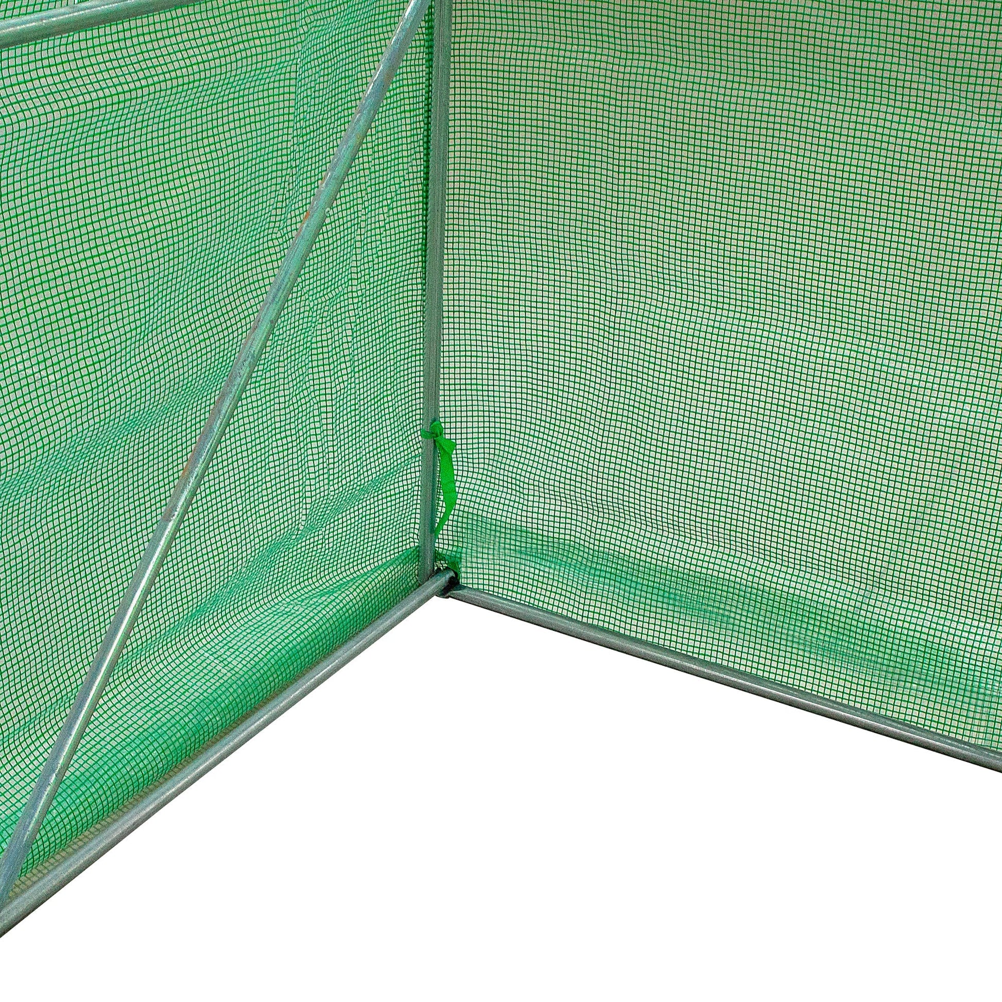 Solar gradina premium Liderman, 200x200x200cm, folie PE 180gr armata si anti UV, structura otel zincat 25mmx1mm, sera cu suprafata 4m2