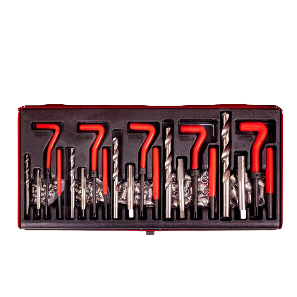 Kit reparatii filete cu 131 elemente, valiza de transport inclusa, POLSKI K10590, Poza13