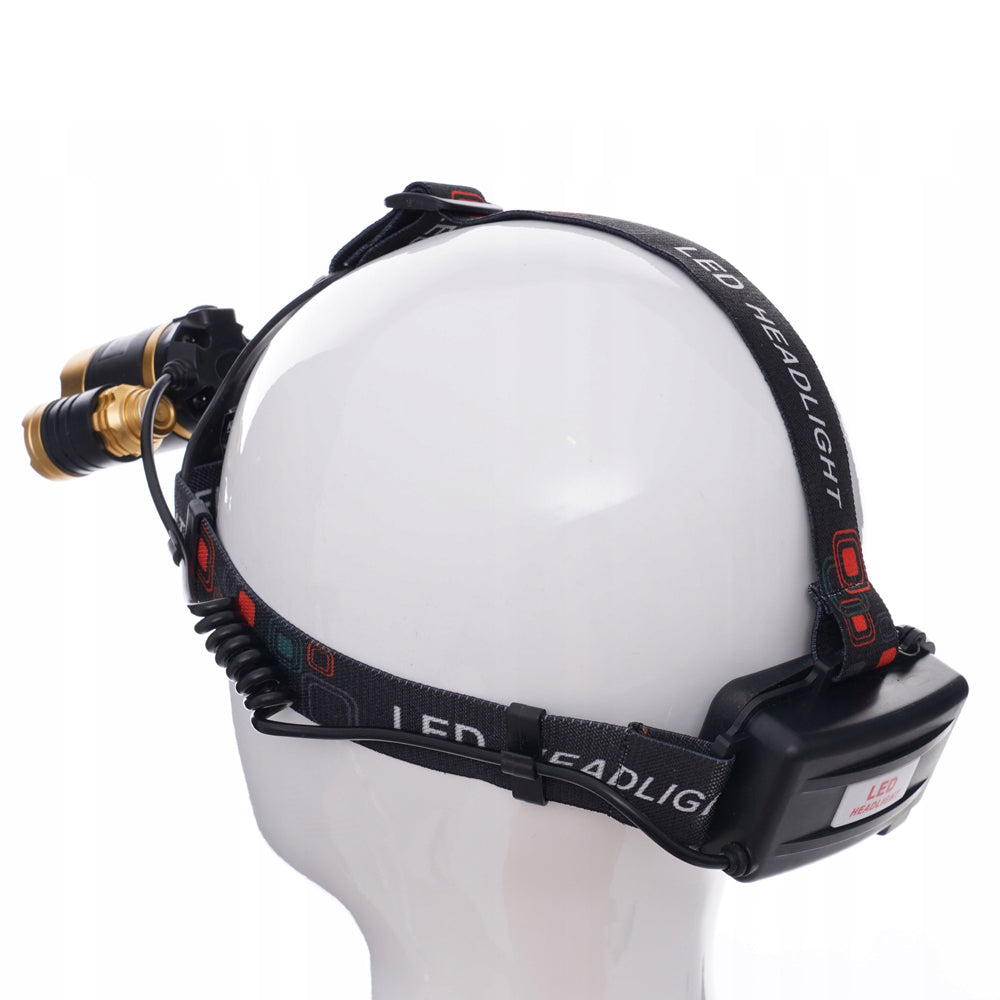 Lanterna LED pentru cap KRAFTSON % Import Polonia % 1246, raza de actiune 500m