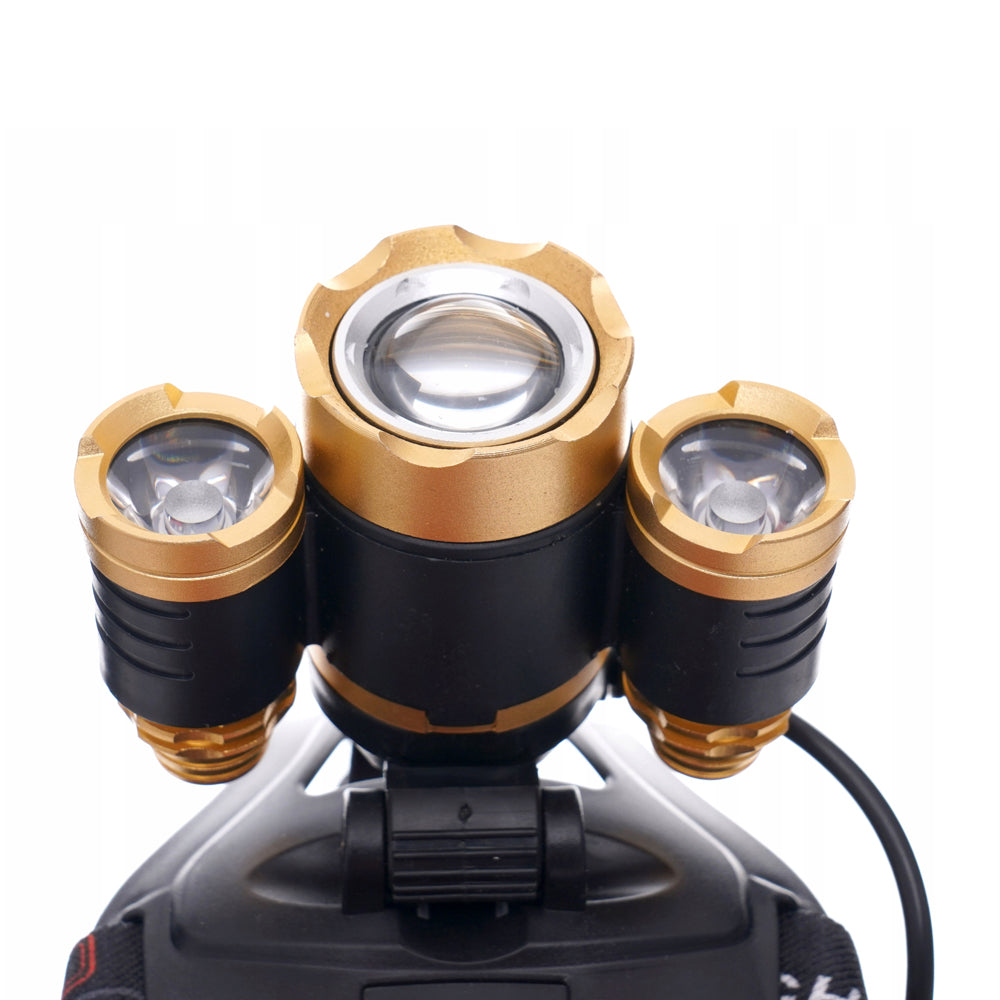 Lanterna LED pentru cap KRAFTSON % Import Polonia % 1246, raza de actiune 500m