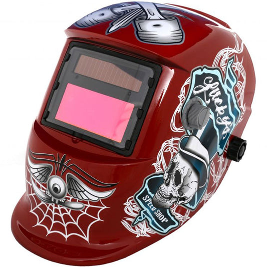 Masca de sudura automata reglabila, RED, cu autointunecare, POLSKI K883, Poza3