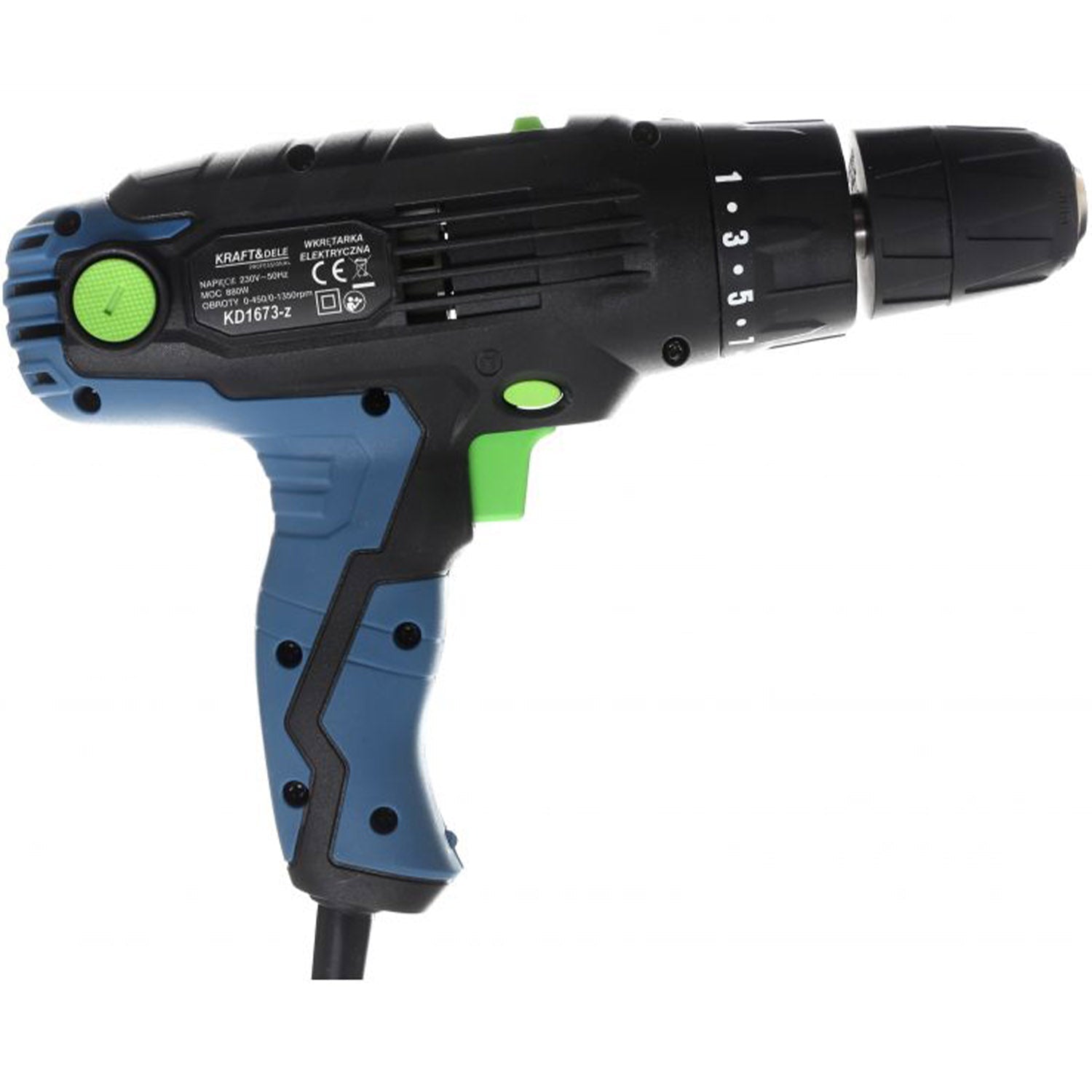 Masina de insurubat cu impact electrica 880W, 1350RPM, POLSKI K1673-Z, Poza5